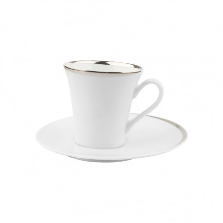 TAZA DE CAFÉ 100cc CON PLATILLOS APILABLE