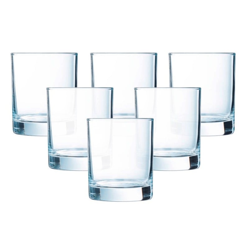 Set 6 Vasos Jugo Bajo 23cl...