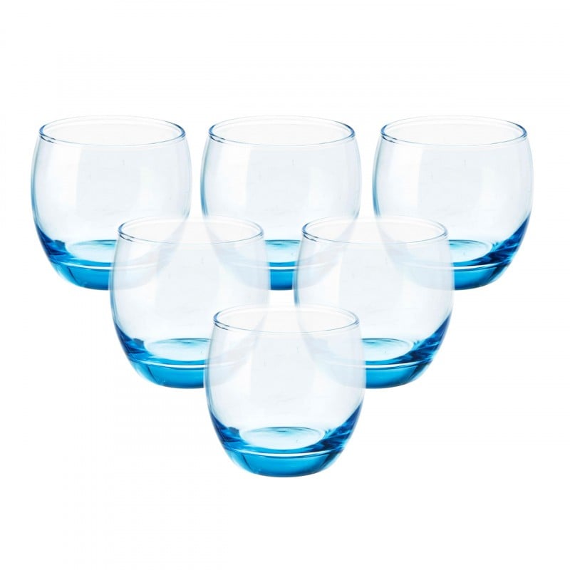 Set 6 Vasos Bajo 32cl Azul...