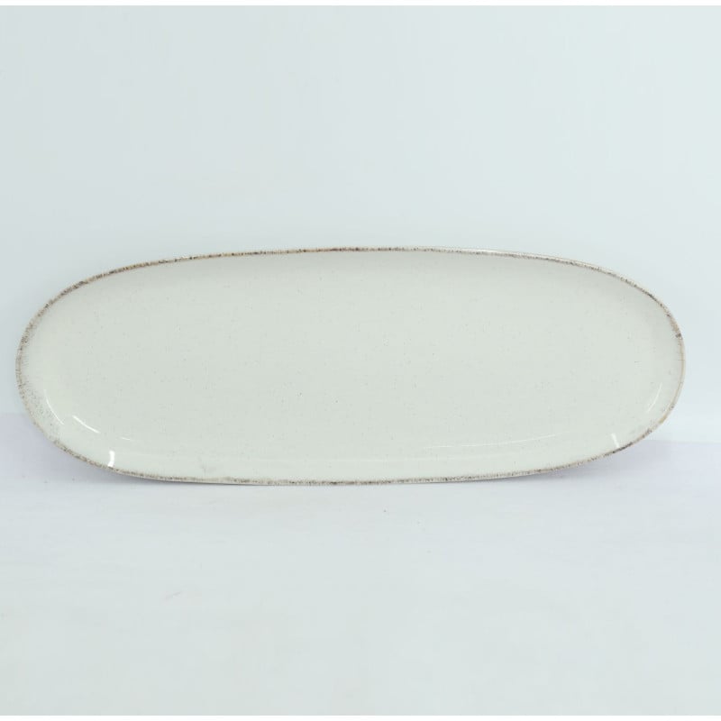 Plato Ovalado 36x16cm White...