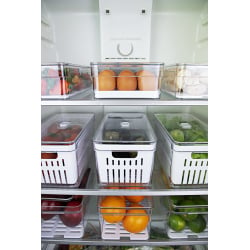 Refrigerador Congelador Organizador Refrigerador Alimentos Huevos