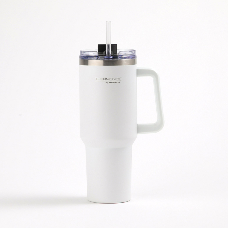 Vaso Térmico Bombilla 1,2lt Blanco Artic Thermos